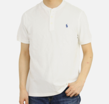 Polo Ralph Lauren Short Sleeve Featherweight Mesh Henley Medium NWT - £43.24 GBP