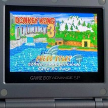 Donkey Kong Country 3 Nintendo Game Boy Advance Authentic Saves GBA Handheld - £24.92 GBP