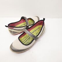 Ecco Biom Lite 1.3 Mary Janes Womens Size 38 US 7 White Silver - $35.99