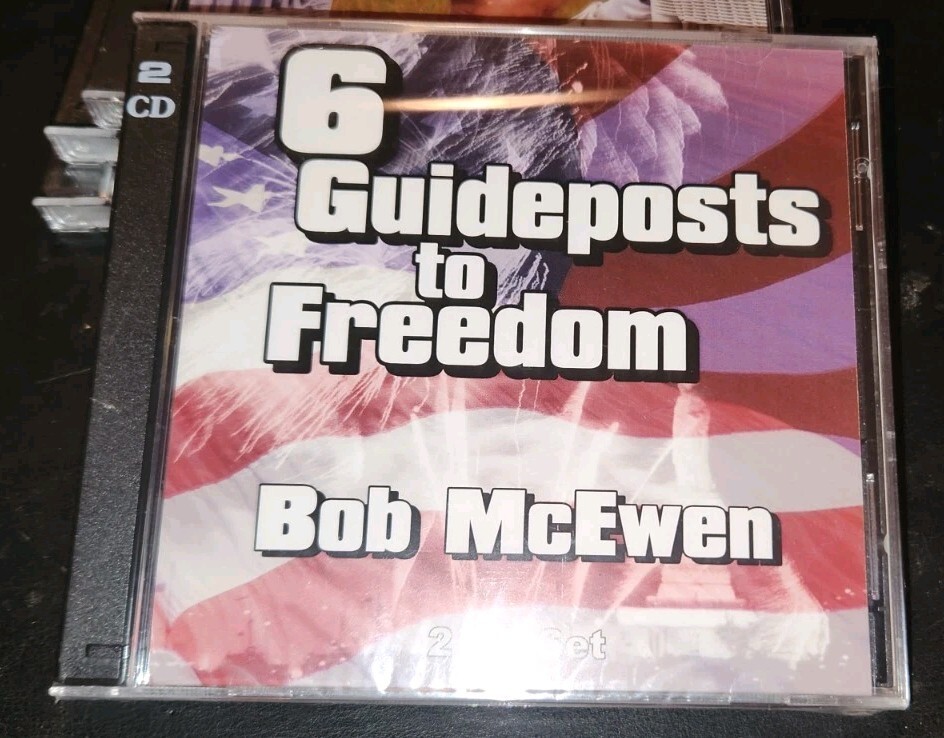 Bob McEwen 6 Guideposts to Freedom 2 CD Set New Sealed - $11.99