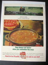 Vintage Campbell&#39;s Vegetable Beef Soup Advertisement - Campbell&#39;s Soup Ad - £10.32 GBP