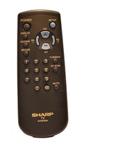 Genuine Sharp (G1019CESA) Remote Control Pre-Programmed TV  With Battery Cover - $5.95