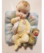 Tots Lifes Little Blessings Baby Boy Figurine Graham Miller Safe N Snug - $27.35 CAD