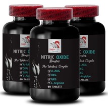 Athletic Flow - NITRIC OXIDE BOOSTER - Energy Support 3 Bottles 180 Tablets - $51.26