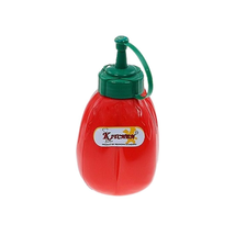Tomato Shape Sauce Squeezer Plastic Bottle Ketchup Dispenser with Lid fo... - $27.26
