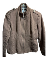 Sag Harbor 100% Wool Jacket Womens Size 16 Large Brown Full Zip Vintage ... - $67.70 CAD