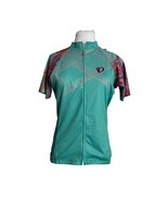 Pearl Izumi Elite Womens Cycling Bike Jersey Size Large Full Zip Green P... - $78.21