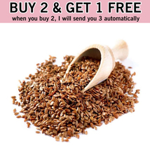 Buy 2 Get 1 Free | 100 Gram Flax seeds بذر الكتان كتان - £26.64 GBP