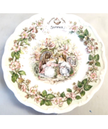 Royal Doulton Brambly Hedge Summer Salad Plate Bone China Artist Jill Ba... - $76.94 CAD