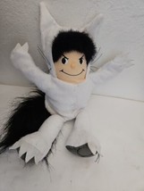 Where The Wild Things Are Max Puppet Plush Doll White Wolf Boy Terry Cloth - £14.10 GBP