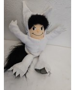 Where The Wild Things Are Max Puppet Plush Doll White Wolf Boy Terry Cloth - £13.99 GBP