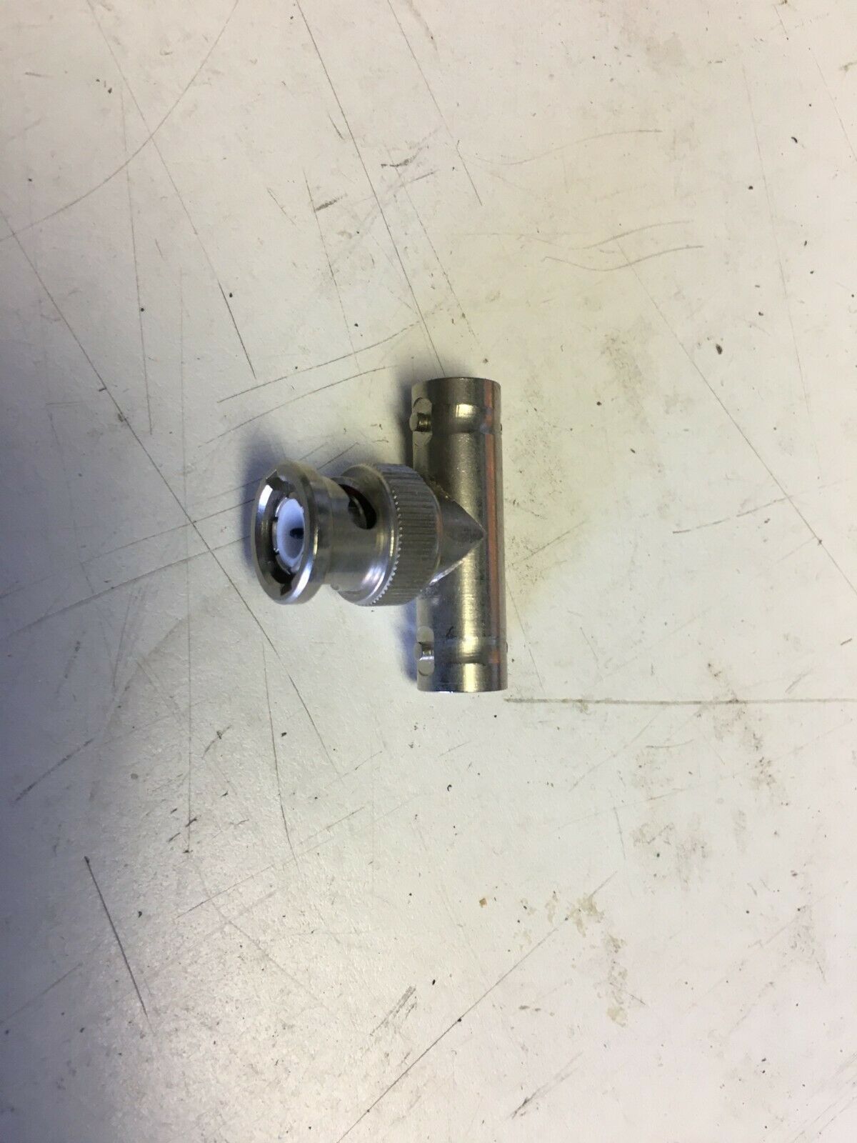 BNC male to two BNC female jack triple T adapter connector Tee Video - $2.23