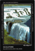 Postcard Iceland Gullfoss Most Beautiful Waterfalls  #3049  6 x 4 &quot; - £4.58 GBP