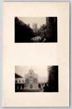 RPPC England The Chapel Peterhouse And City View Real Photo Postcard Y21 - £5.53 GBP