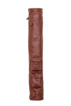 Golf Pencil Bag Carry Bag Genuine Leather Sunday Golf Club Ball Bag Golf... - $64.59