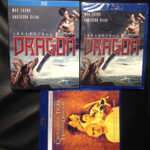 LOT OF 2 Invincible Dragon [Slipcover NEW / SEALED] + crouching tiger [used] BD - £9.61 GBP