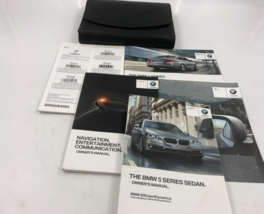 2014 BMW 5 Series Owners Manual Handbook Set with Case OEM B02B31043 - £31.62 GBP
