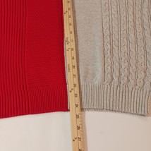 Hello Kitty & Friends Women's Beige & Red Cotton Pullover Sweater Size Small image 14