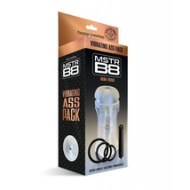 MSTR B8 Bum Rush Vibrating Ass Pack Kit of 5 Clear - $24.00