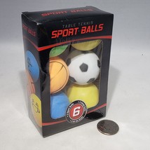 Set of 6 Sports Balls 1-star 40mm Table Tennis Balls Ping Pong Balls - $9.95