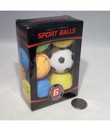 Set of 6 Sports Balls 1-star 40mm Table Tennis Balls Ping Pong Balls - £8.02 GBP