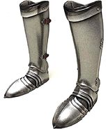 R.K GLOCAL ENTERPRISES Plate Armour Half Leg Guard Shoes Armour Wearable... - £115.81 GBP