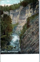 Ithaca, Taughannock Gorge, New York Postcard 1920 - £8.87 GBP