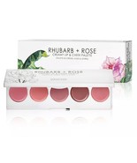 Rhubarb + Rose Creamy Lip &amp; Cheek Palette Seraphine Botanicals AUTHENTIC... - £22.58 GBP