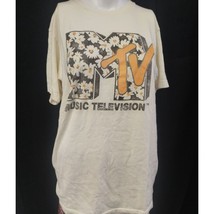 Tultex Men&#39;s Beige MTV Floral Shirt/T-Shirt SzM SKU3802 - £15.40 GBP