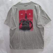 VTG 90s Nike Air Jordan 1998 MVP Most Valuable Player T Shirt Gray Sz L Rare - £107.04 GBP