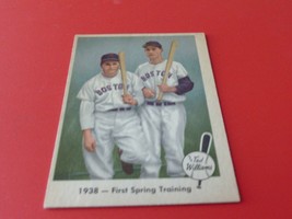 1959 Fleer Ted Williams # 11 1938 First Spring Training With Foxx - £23.76 GBP