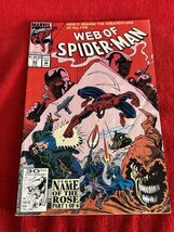 Web of Spider-Man #84 Marvel Comics The name of the Rose Part 1 of 6 - $5.32