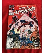 Web of Spider-Man #84 Marvel Comics The name of the Rose Part 1 of 6 - $5.32