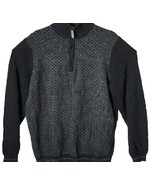 Cuseri Men XL Made In Italy Wool Cashmere Nylon Pullover Sweater - $43.81