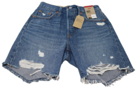 Levi&#39;s® Women&#39;s 501 Mid-Rise Jean Shorts Size 25 NWT - £15.52 GBP