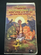 The Land Before Time II: The Great Valley Adventure (VHS Clamshell) - $6.00