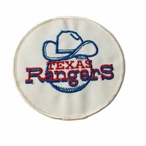 Texas Rangers Mlb Baseball Vintage Round Team Logo Patch 4"x4" - $33.20