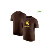 Men&#39;s Nike Brown Wyoming Cowboys Football Sport Legend Performance T-Shi... - $12.59 CAD