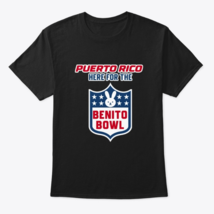 bad bunny super bowl shirt Classic Crew Neck T-Shirt - $22.99