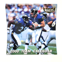 NFL Baltimore Ravens 2000 Team Calendar Turner and Company 12&quot;x12&quot; - £12.34 GBP