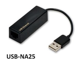 Usb 2.0 Ethernet Lan 10/100 Mbps Adapter For Desktop/Laptop Pc, Usb-Na25 - £29.56 GBP
