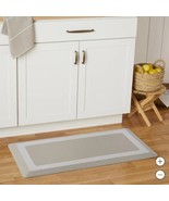 Town &amp; Country Living Kitchen Mat Taupe Chevron Comfort Gel 20&quot; X 42&quot; No... - $921.24 MXN