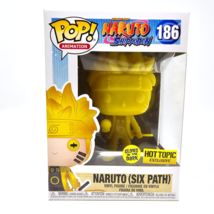 Funko Pop Naruto Shippuden Six Path #186 Glow GITD Hot Topic With Protector - $19.54