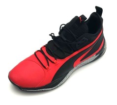 Puma Men Uproar Hybrid Court Core Trainers Basketball Shoes Red/Black Si... - £85.26 GBP