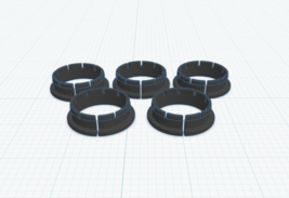 BMW E30 Hood Hinge Joint Bushings 5-Pack | PN 41611906239 | 1982-1991 3 ... - $13.75