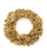 Metallic Pine Tinsel Wreath 24&quot;D - $96.68 CAD