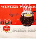 1965 Hot Dr Pepper Advertisement Soda Pop Winter Beverage Vintage DWJJ14 - €26,06 EUR