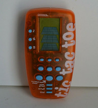 Radica Tic-Tac-Toe Electronic Handheld Game - 1998 - Orange - Tested Wor... - £8.56 GBP