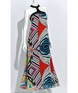 Authentic Icon American Idol Tommy Hilfiger Embellished Bead Maxi Dress M - £39.84 GBP