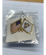 Vintage USA AFA Flags Tie Clip KG Men’s Career Paris Air Show Aviation - $277.99 MXN